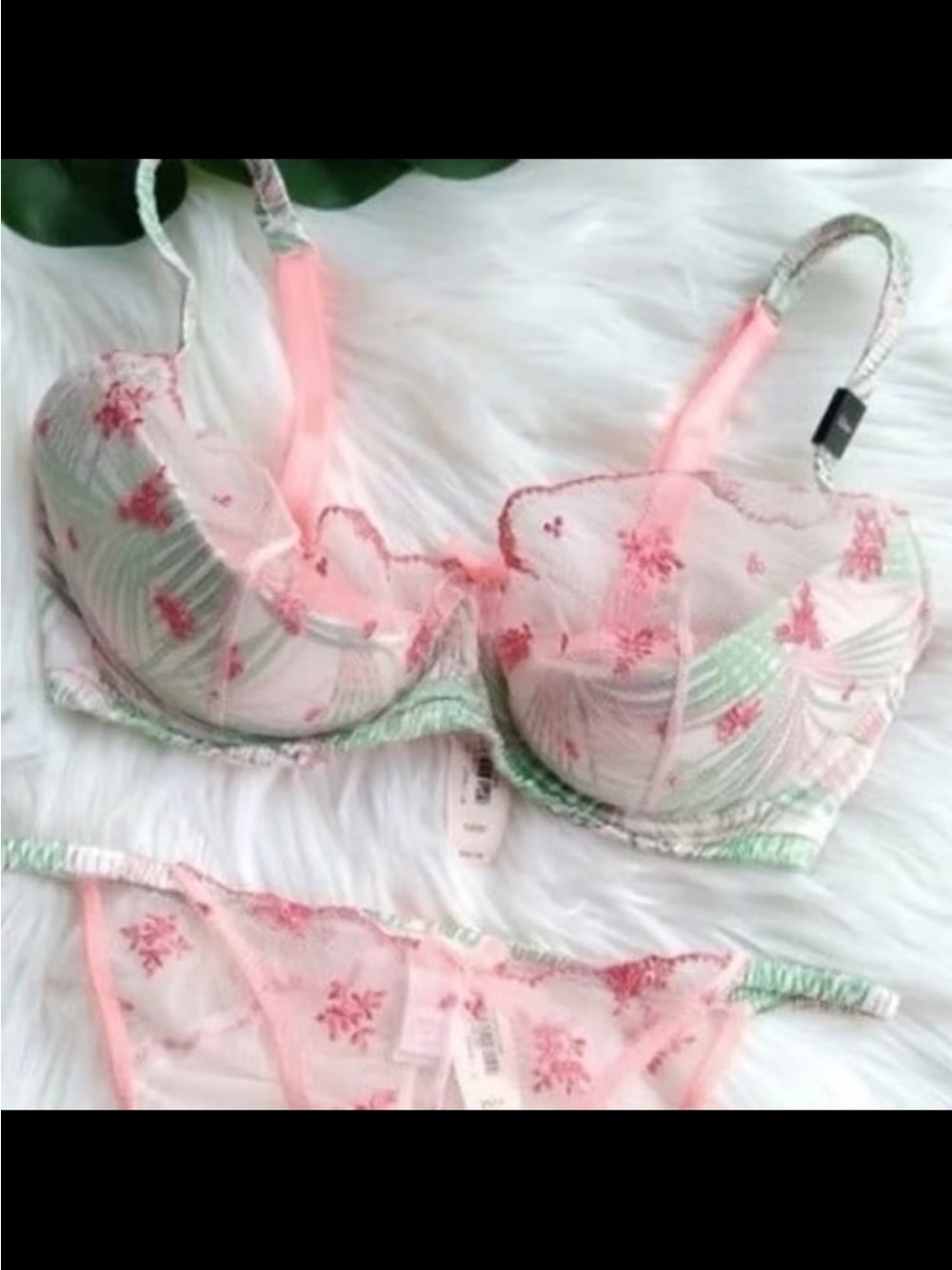 Victoria's Secret Dream Angels Balconet Tropical Coral